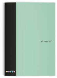 KARTON P+P PASTELINI 444 füzet A/4, 40 lapos, vonalas, pasztell zöld (KPP-6-90225) - officetrade