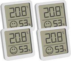 TFA 30.5053 Digitális Hő- és páratartalommérő (4db) (30.5053. 02.04) (30.5053.02.04)