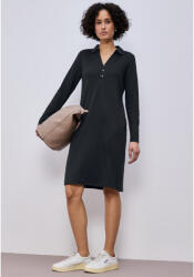Street One Ruha - Rib shirt collar Dress_solid 2602