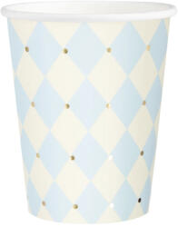 PartyPal Parpírpohár 220ml 6db, Baby Shower, Kisfiú (LUFI955176)