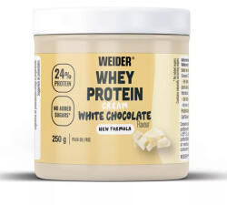 Weider Whey Protein fehércsokis fehérjekrém (250 g) - 24% tejsavófehérjével, alacsony cukortartalommal, glutén- és pálmaolajmentesen