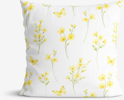 Goldea díszpárnahuzat - sárga rét 45 x 45 cm