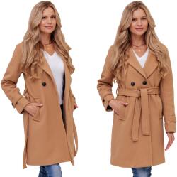 Soprato Bordázott Átmeneti Kabát Tavaszi Női 3XL