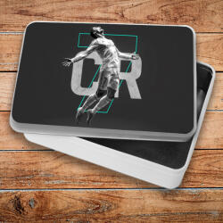  Cristiano Ronaldo CR7 fém szendvicsdoboz (tároló doboz)