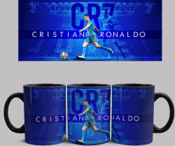  Cristiano Ronaldo CR7 bögre (Fekete)