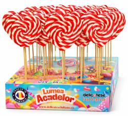 SWEEBO Acadele Inima Alb-Roșu SWEEBO, 35g X 40 buc/set