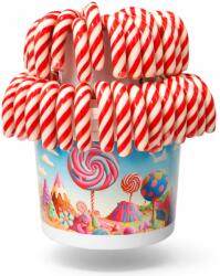 SWEEBO Acadele Bastonase Alb-Roșu SWEEBO, 30g x 80 buc/set