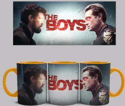  The Boys - Butcher vs. Homelander bögre (Narancssárga)