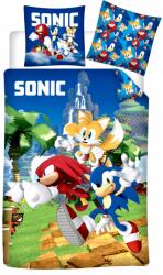 Brandmac Gyerek Ágyneműhuzat Kiságyba 100x135 Sonik Játék Sega Sonic (5714710013445)