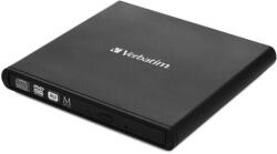 Verbatim Unitate optică externă DVD-RW VERBATIM 98938 Slimline USB 2.0 Negru (98938)