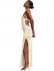 Shein Maxi Ruha Nyitott Hátrésszel __L