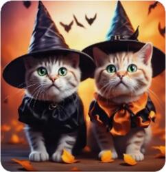 NORIMPEX - Puzzle Tablou Diamant: Pisica Halloween 30x40cm - 1 - 39 piese