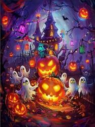 NORIMPEX - Puzzle Tablou Diamant: Halloween 30x40cm - 1 - 39 piese