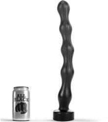  Продълговато дилдо за анална стимулация, 42см. - All Black Beads (D-222820)