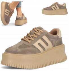 Filippo Női Bőr félcipő 36 Filippo Sneaker Kényelmes Sport Platform (Filippo DP7111/25 TP)