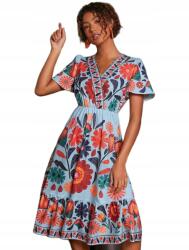 Shein Ruha Virágmintás Nyomott Mintával __XL