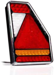 Fristom Lampa semnalizare, stop, tripla LED, cu triunghi, 21.1 x 14.6cm, 12V, IP 68 (FT-277 P LED)