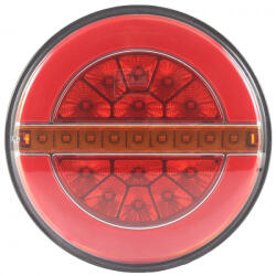 Kamar Lampa semnalizare spate rotunda, cu semnalizare dinamica, 14cm (L1884)