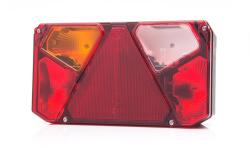 WAS Lampa semnalizare spate, tripla cu 6 functii, 12 24V, 24.2 x 13.4cm (907C)
