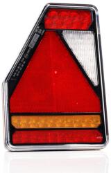 Fristom Lampa semnalizare, stop, tripla LED, cu triunghi, 21.1 x 14.6cm, 12V, IP 68 (FT-277 L LED)
