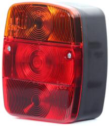 WAS Lampa multifunctionala spate, tripla cu 4 functii, 12 24V, 12.1 x 10.1cm (92)