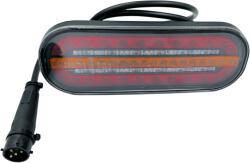 Fristom Lampa semnalizare cu mufa baionet si cablu, semnalizare dinamica, 19.5cm x 7.5cm (FT-320 LED DI M10 GN BAJ 5PIN)