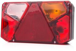WAS Lampa semnalizare spate, tripla cu 6 functii, 12 24V, 24.2 x 13.4cm (908C)