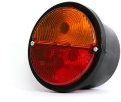 WAS Lampa multifunctionala rotunda spate, tripla cu 4 functii, 12 24V, 13.2 x 8.3cm (73)