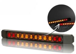 Horpol Lampa LED Spate Multifunctionala, 3 Functii, 12 24V, Semnalizare Statica, IP68 (LZD 3140)