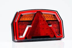 Fristom Lampa semnalizare LED cu efect neon, Canbus si triunghi, 24 x 14cm, 12V, cablu 1m (FT-371 TD LED O)