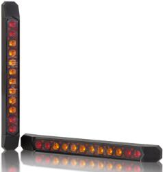 Horpol Lampa spate LED multifunctionala dinamica LIZARD, 25.2cm, 3 functii, 12 24V, IP 68 (LZD 3141)