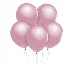 GoDan Lufik Beauty&Charm metál 12 inch, világos rózsaszín, 10 db