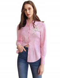 Shein Ing, Size S, csíkos mintás, hímzéssel, többszínű