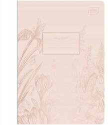 Interdruk A5-ös méretű füzet, 60 lapos, kockás, 70 grammos papír, Metallic Rose Gold (metál rózsaarany) (3856)