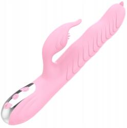 Boss Series Arlene Nyuszis vibrátor csúszó mozgás funkcióval, rózsaszín Boss Se (26-00161)