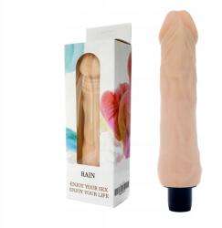 Boss Series Boss Rain Realisztikus vibrátor elemmel működő, testszínű Boss Series (5903661804473)