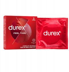 Durex Feel Thin Classic óvszer 3 db (Durex Feel Thin prezerwatywy cienkie 3)