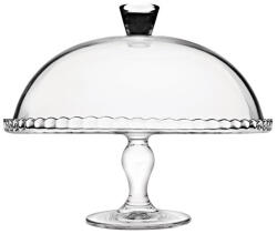  Tavă de Tort din Sticlă Pentru Patiserie cu Capac Ø32cm 17-95200