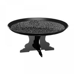 Garibaldi Suport Pentru Tort D30cm. H10cm. Plexiglas Negru Lucios