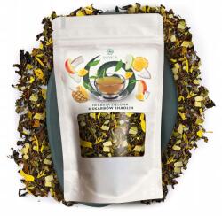 Waka Zöld leveles tea 8 Shaolin kincs, 100g