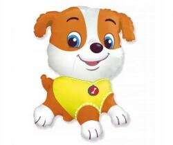 Flexmetal Bulldog fólia lufi - 14 hüvelyk, barna, 1 db, parti dekoráció