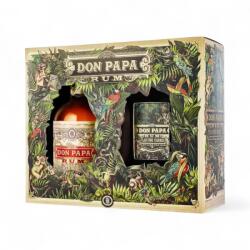 Don Papa Pachet Cadou Rom Don Papa Single Island + carti de joc 40%, 0.7L