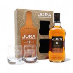 Isle of Jura Pachet Cadou Isle of Jura 12 Ani 0.7L Cu 2 pahare 40%, 0.7L