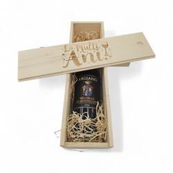 Argiano Pachet Cadou Cutie De Lemn Personalizata, Argiano, Vin Rosu Brunello di Montalcino 14, 5%, 0, 75L