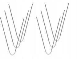  Fém kötőtű 2, 5 mm kézimunkához horgolt zokni