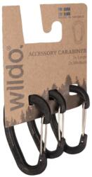WILDO® 3-részes karabiner készlet fekete