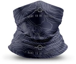 PENTAGON Skiron Topographic Map multifunkciós sál kék