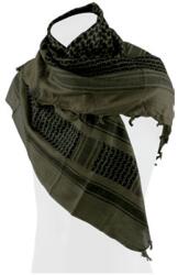 DEFCON5 Arafat kendő 100% pamut zöld-fekete