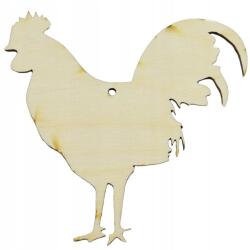 Kreatywne Myślenie Fából készült húsvéti kakas, 10 cm, 1 db