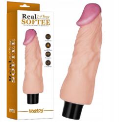 Lovetoy 7" Realisztikus praktikus elemes vibrátor, Tpe (0300)